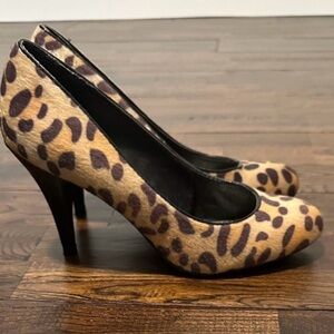 Leopard Print Women's Heels